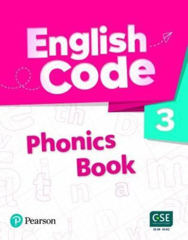 English Code 3. Phonics Book with Audio & Video QR Code