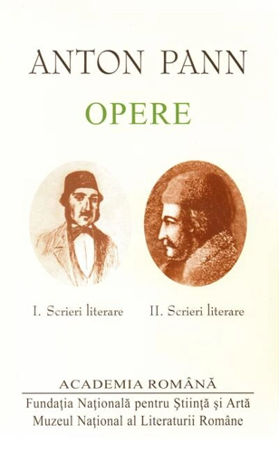 Anton Pann – Opere. Vol. I-II