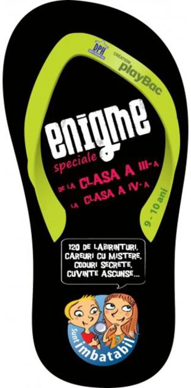 Enigme speciale - de la clasa a III-a la clasa a IV-a (9 - 10 ani)