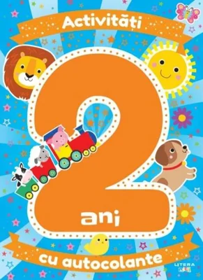 Activități cu autocolante la 2 ani