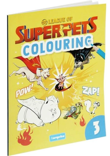 Carte de colorat League of Super-Pets (Vol. 3)