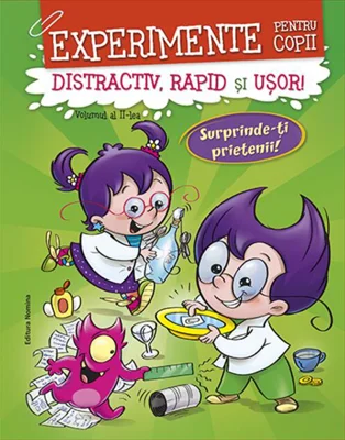 Experimente pentru copii – verde
