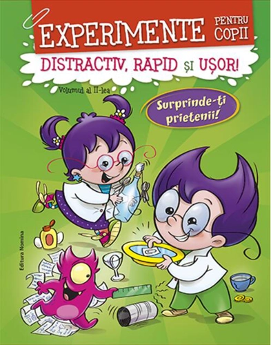 Experimente pentru copii – verde