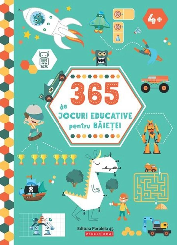 365 de jocuri educative pentru băieței