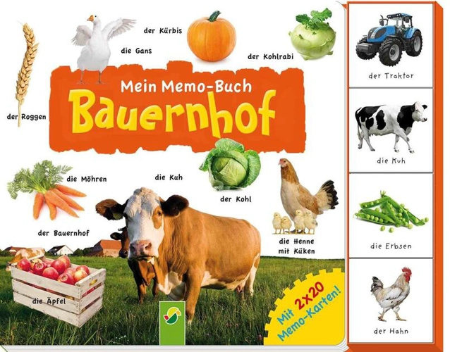 Mein Memo-Buch Bauernhof
