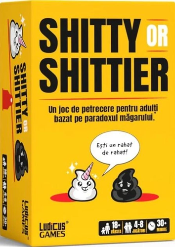 Shitty or Shittier. Paradoxul măgarului - Joc de petrecere