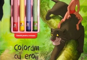 Colorăm cu eroii preferați