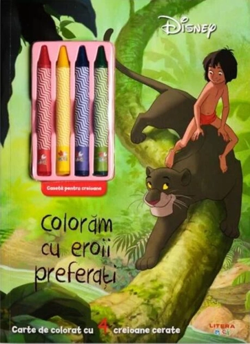 Colorăm cu eroii preferați