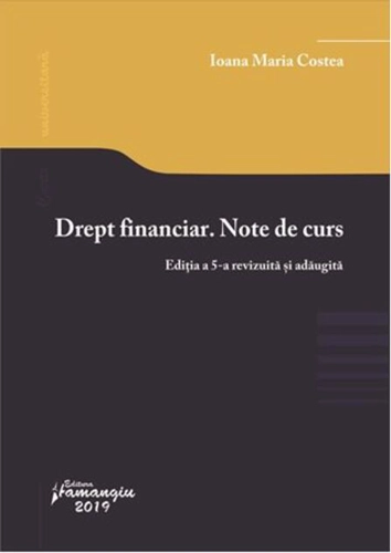 Drept financiar. Note de curs
