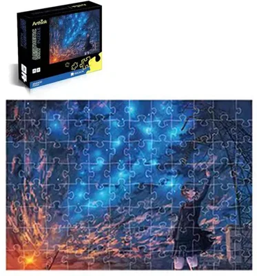 Puzzle Fosforescent Arthink Cer Înstelat, 96 Piese