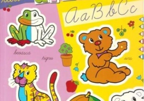 Colorează primul tău alfabet. Carte de colorat