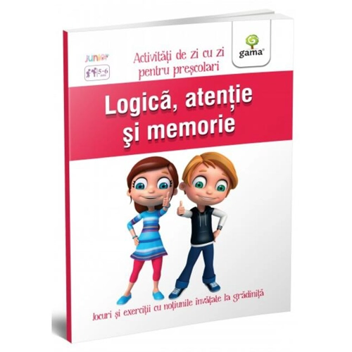 Logică, atenție și memorie (5-6 ani)