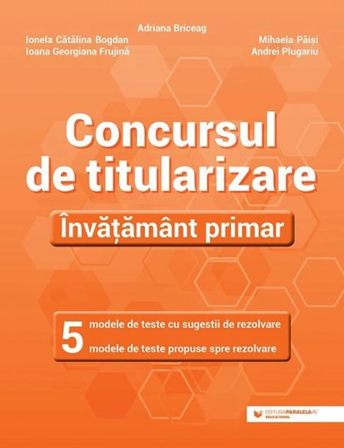 Concursul de titularizare • Învățământ primar