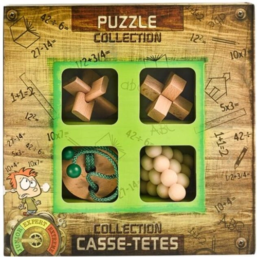 3D Junior Wooden Puzzle Collection
