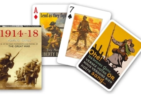 Cărți de joc Piatnik de colecție cu tema „The Great War 1914-18”