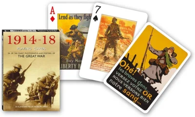 Cărți de joc Piatnik de colecție cu tema „The Great War 1914-18”