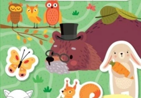 Pădurea. Activități și abțibilduri