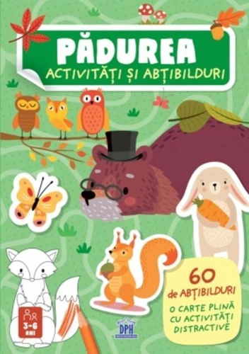 Pădurea. Activități și abțibilduri