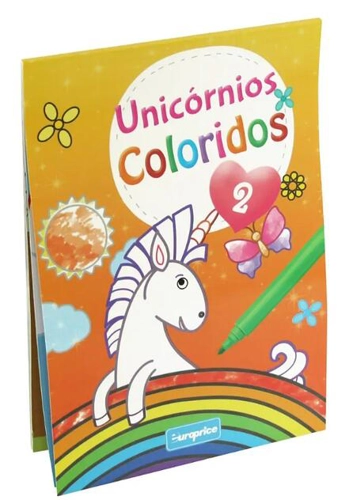 Carte de colorat Unicorni (Vol. 2)