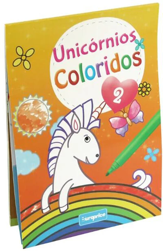 Carte de colorat Unicorni (Vol. 2)
