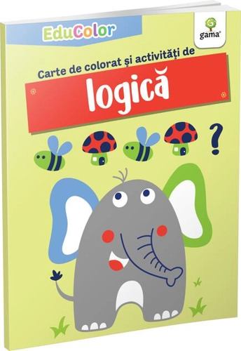 Carte de colorat și activități de logică. EduColor