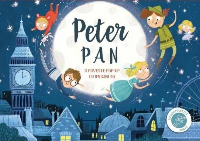 Peter Pan. O poveste pop-up cu imagini 3D