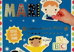 Autocolante mari pentru mănuțe mici. Totul despre mine