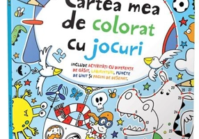 Cartea mea de colorat cu jocuri