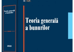 Teoria generala a bunurilor - 2022