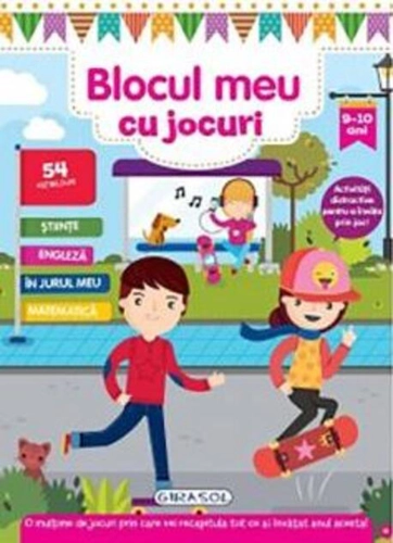 Blocul meu cu jocuri 9-10 ani