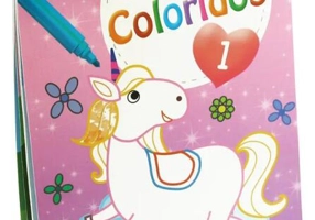 Carte de colorat Unicorni (Vol. 1)