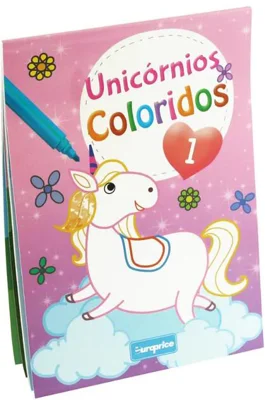 Carte de colorat Unicorni (Vol. 1)