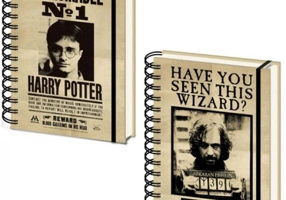 Caiet 3D lenticular Harry Potter - Sirius & Harry, A5, cu spiră și curea elastică