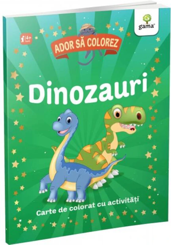 Dinozauri. Ador să colorez