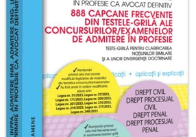 Admitere INPPA. Admitere INM. Admitere SNG. Licența. Examen primire in profesie ca avocat definitiv