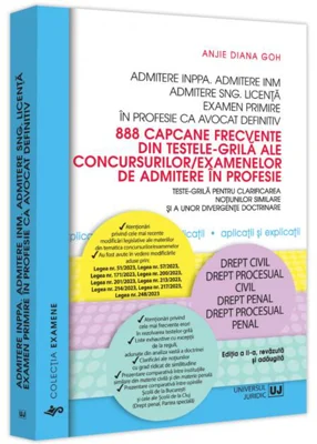 Admitere INPPA. Admitere INM. Admitere SNG. Licența. Examen primire in profesie ca avocat definitiv