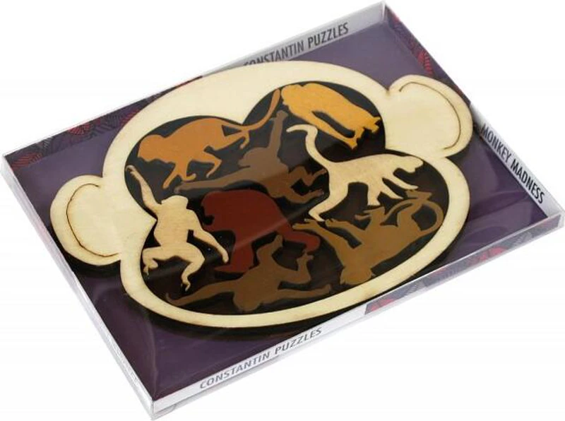 Puzzle Logic Cu Animale Constantin - Monkey Madness