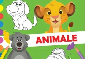 Disney Bebe. Prima mea carte de colorat. Animale