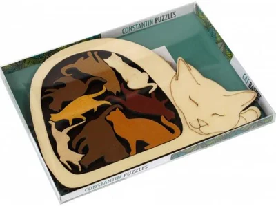 Puzzle Logic Cu Animale Constantin - Cat Basket