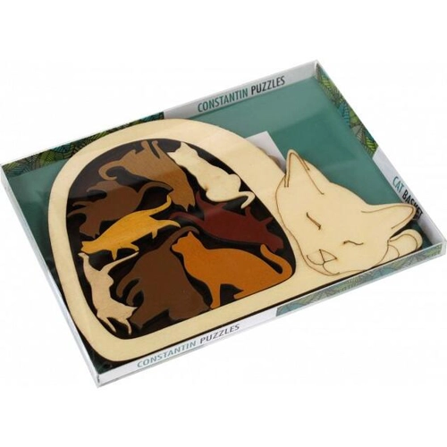 Puzzle Logic Cu Animale Constantin - Cat Basket