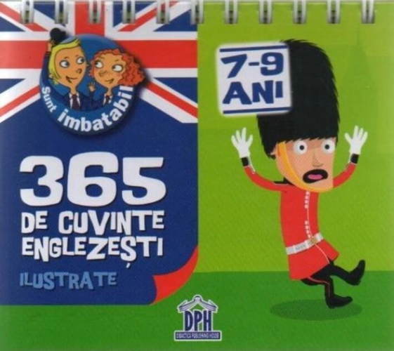 Calendar - 365 de cuvinte englezești ilustrate (7-9 ani)