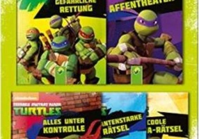 Teenage Mutant Ninja Turtles - 5 Minibücher im Set : Rätsel und Geschichten