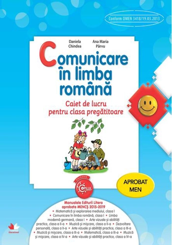 Comunicare în limba română. Caiet de lucru pentru clasa pregătitoare