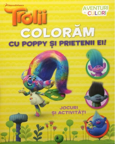Colorăm cu Poppy și prietenii ei