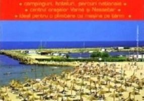 Hartă coasta Bulgariei și României