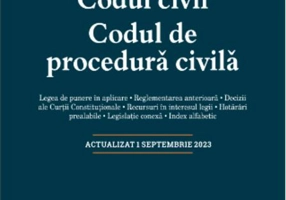 Codul civil. Codul de procedura civilă