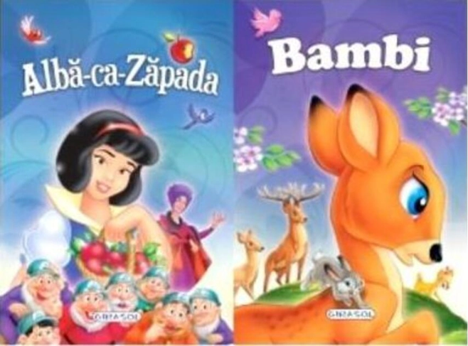 2 Povești: Alba-că-zăpada și Bambi