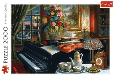 Puzzle 2000 piese „Sunetul muzicii”