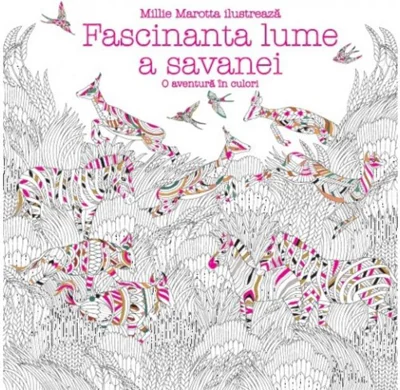 Fascinanta lume a savanei. O aventură în culori