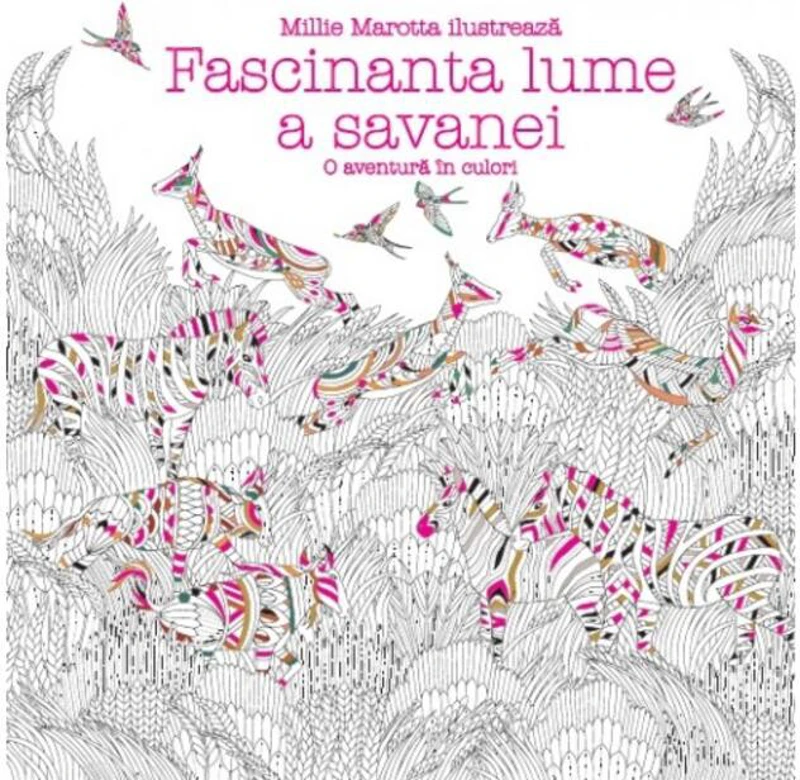 Fascinanta lume a savanei. O aventură în culori